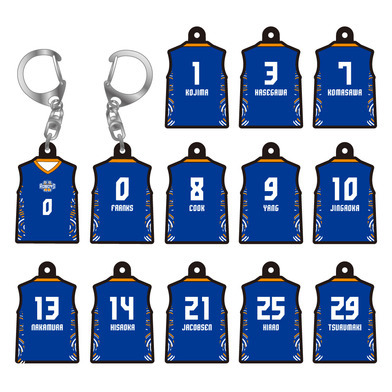【ガチャ】25-26 ユニフォームラバーキーホルダー